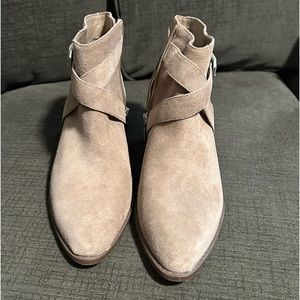 Essex Lane Suede Ankle Booties